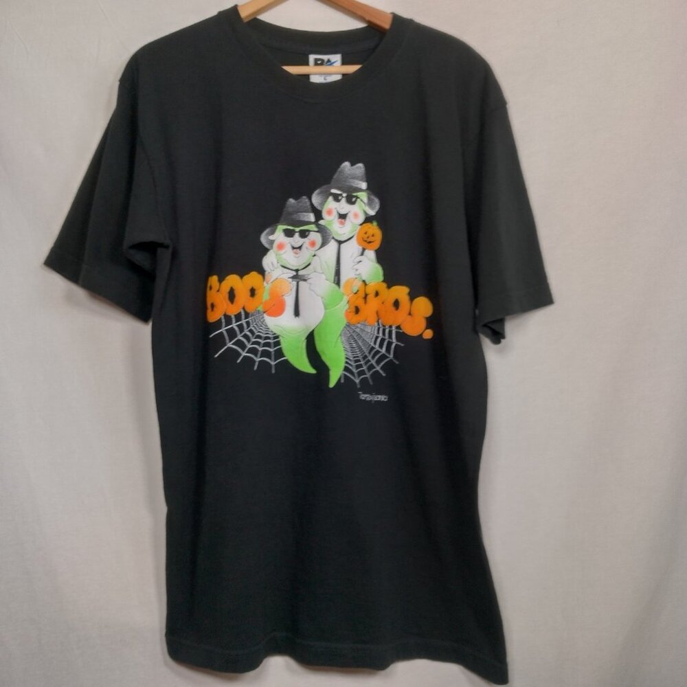 Vintage Halloween Shirt Large Boos Bros Ghost Ghosts Pennsylvania Blues Brothers - Picture 3 of 10